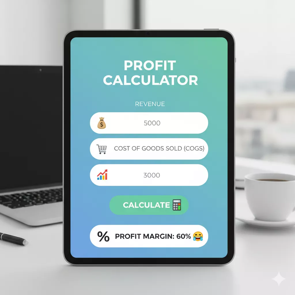 Free Profit Margin Calculator Tool